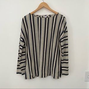 LLBEAN Signature Women’s Long Sleeve Hemp Top, Sz M